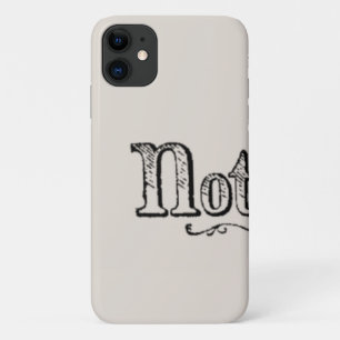Funda Para iPhone 11 Notas De Vintage Y Tipógrafo De Preguntas