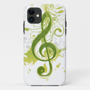 Funda Para iPhone 11 Notas hermosas y frescas de la música con la