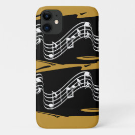 Funda Para iPhone 11 Notas musicales