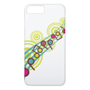 Funda Para iPhone 8 Plus/7 Plus Notas musicales
