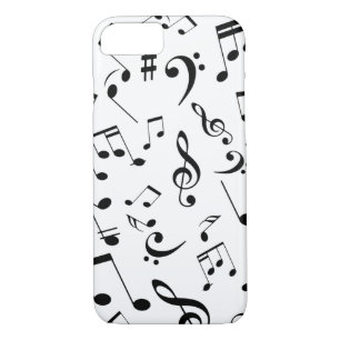 Funda Para iPhone 8/7 Notas musicales 3