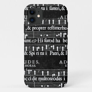 Funda Para iPhone 11 notas musicales gruesas