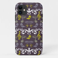 Notas musicales y aves