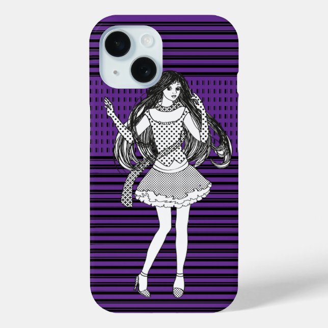 Funda De Case-Mate Para iPhone novia (Reverso )