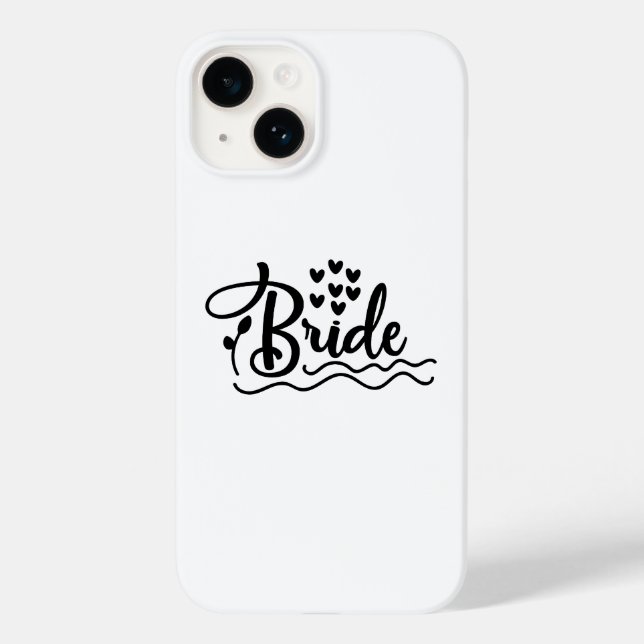 Funda De Case-Mate Para iPhone Novia (Reverso )