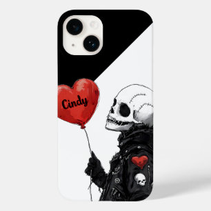 Funda Para iPhone 14 De Case-Mate Novia Espeluznante -Calavera Personalizable con Gl