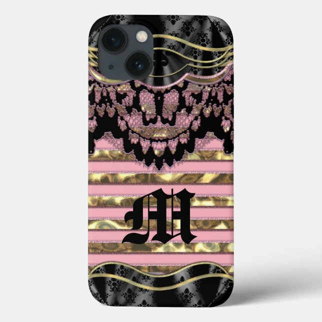 Funda De Case-Mate Para iPhone Noyack Elegant Pink (Reverso)