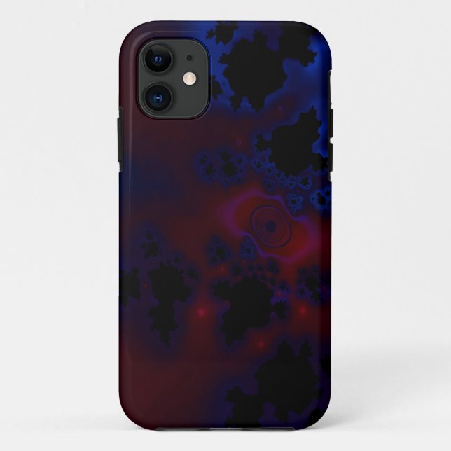 Funda De Case-Mate Para iPhone Nube de Crimson (Reverso)