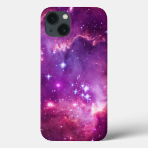 Funda Para iPhone 13 Nube Pequeña de Magallanes con Tinte Púrpura