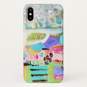Funda Para iPhone X Nubes abstractas