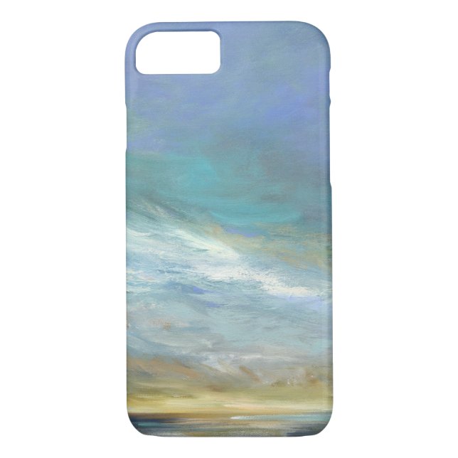 Funda De Case-Mate Para iPhone Nubes costeras (Reverso)