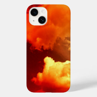 FUNDA PARA iPhone 14 DE Case-Mate NUBES EN EL CIELO ROJO