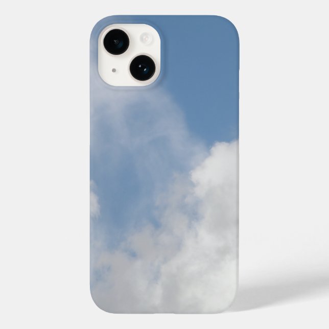 Funda De Case-Mate Para iPhone Nubes Fluffy (Reverso )
