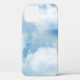 Funda Para iPhone 12 Nubes Fluffy