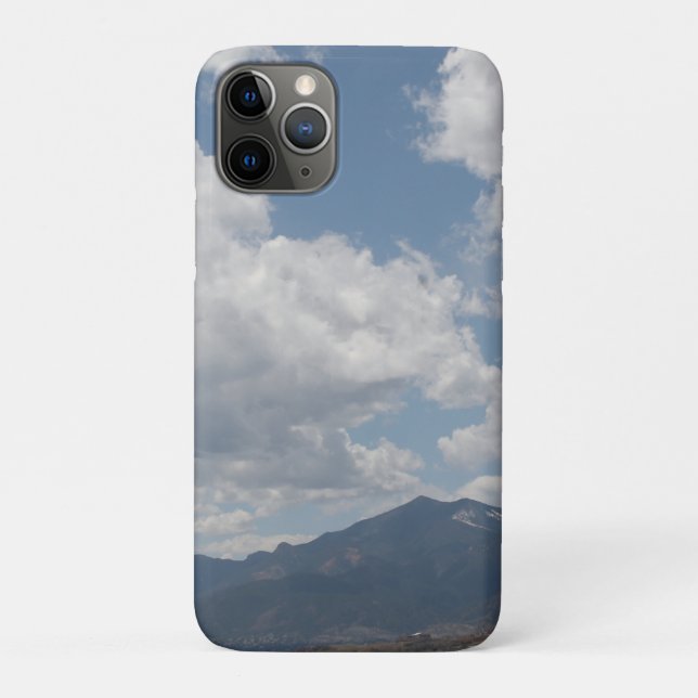Funda De Case-Mate Para iPhone Nubes sobre las Montañas Rocosas (Reverso)