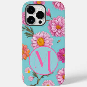 Funda Para iPhone 14 Pro Max De Case-Mate Núcleo de la cabaña Flores blancas florales