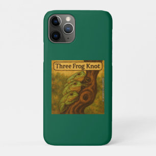 Funda Para iPhone 11 Pro Nudo de tres ranas: arte caprichoso de juego de pa