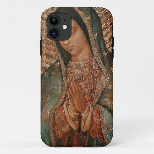 Funda De Case-Mate Para iPhone nuestra dama de guadalupe (Reverso)