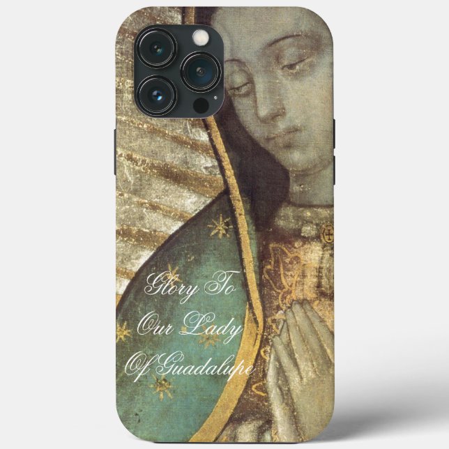 Funda De Case-Mate Para iPhone NUESTRA MUJER DE GUADALUPE Funda-Mate iPhone CASE (Reverso )