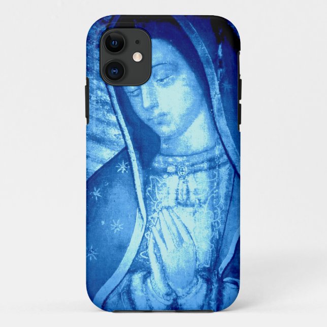 FUNDA DE Case-Mate PARA iPhone NUESTRA SEÑORA DE AZUL DE GUADALUPE (Reverso)