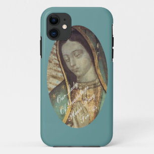 FUNDA PARA iPhone 11 NUESTRA SEÑORA DE GUADALUPE POR FAVOR REZEN POR NO