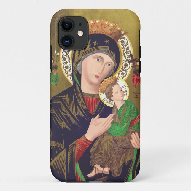 Funda De Case-Mate Para iPhone Nuestra Señora de la Perpetua Ayuda (Reverso)
