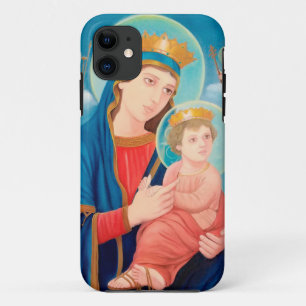 Funda Para iPhone 11 Nuestra Señora de la Perpetua Ayuda Católica