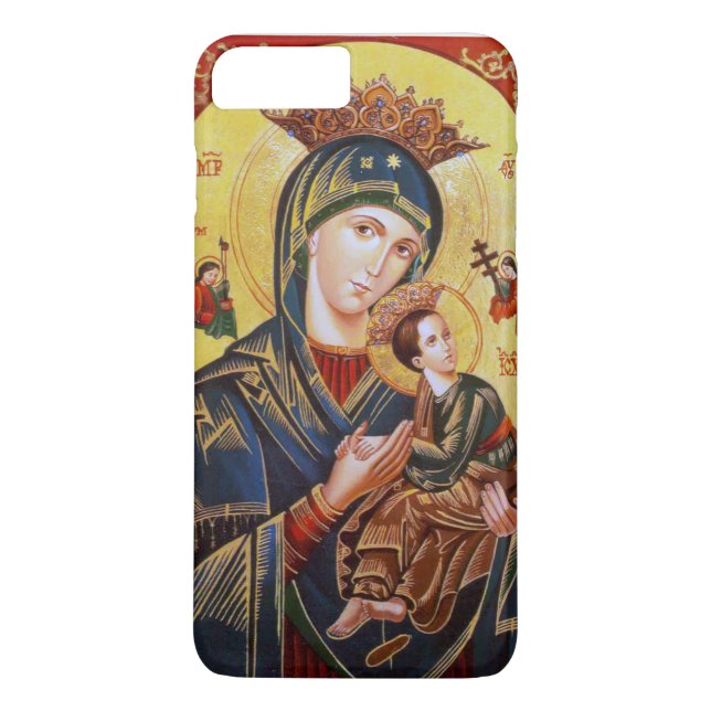 FUNDA DE Case-Mate PARA iPhone NUESTRA SEÑORA OF PERPETUAL HELP ICON (Reverso)