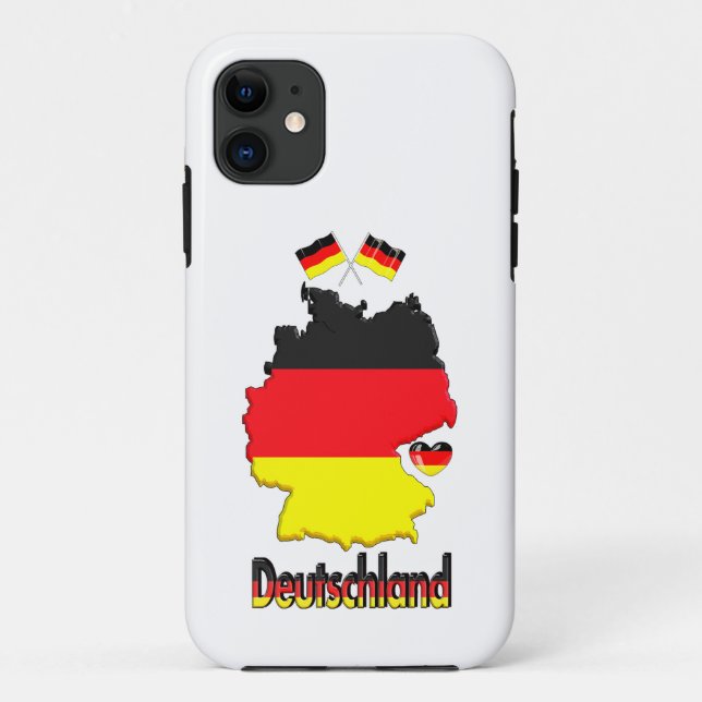Funda De Case-Mate Para iPhone NUESTRO HOGAR - colección de diseño ALEMANIA (Reverso)