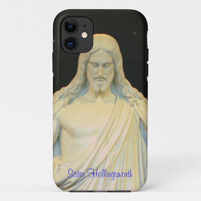 Funda De Case-Mate Para iPhone Nuestro señor Jesucristo LDS (Reverso)