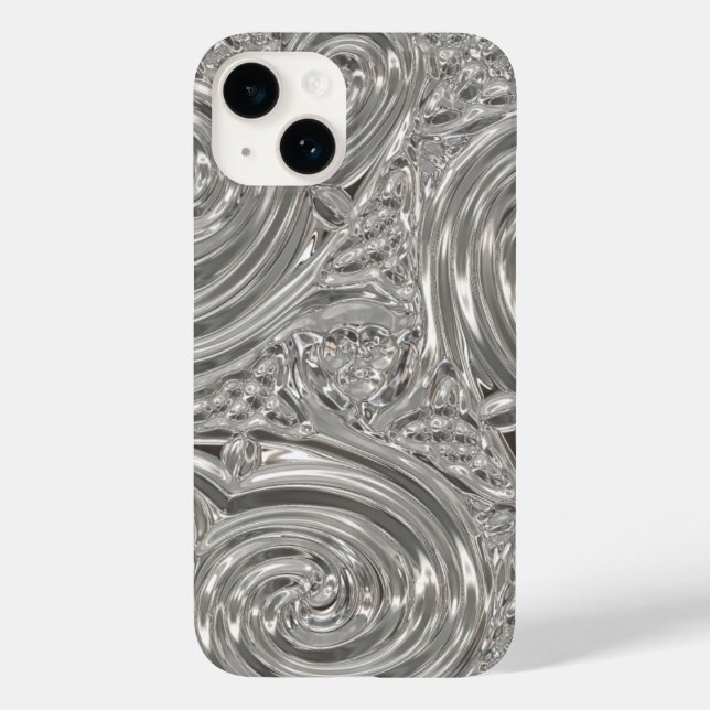 Funda De Case-Mate Para iPhone Nueva apariencia grabada de arte victoriano elegan (Reverso )