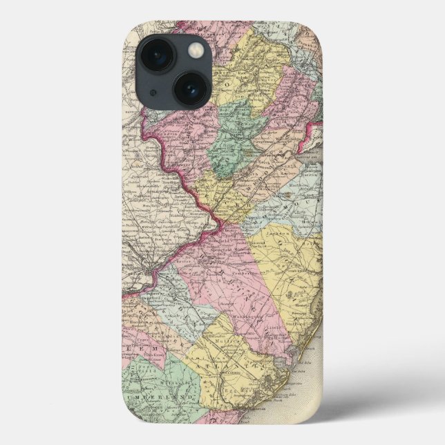 Funda De Case-Mate Para iPhone Nueva Jersey 2 (Reverso)