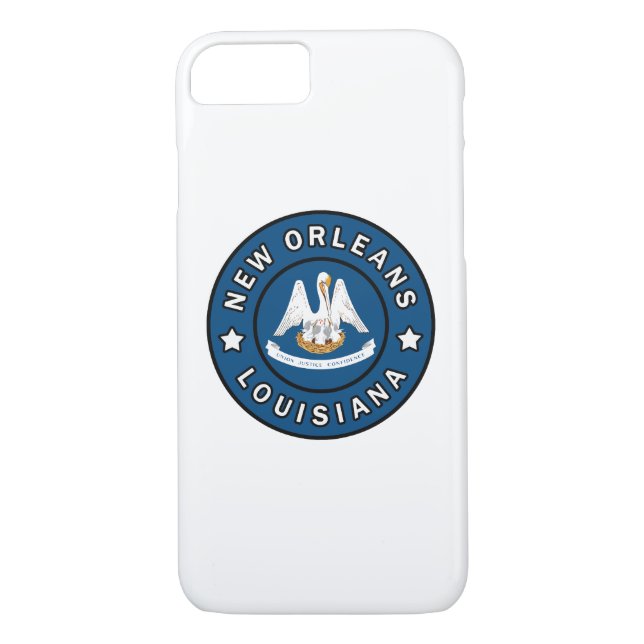 Funda De Case-Mate Para iPhone Nueva Orleans Louisiana (Reverso)