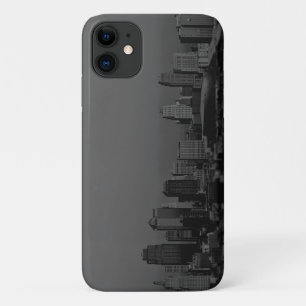 Funda Para iPhone 11 Nueva York, Funda-Mate negro y blanco