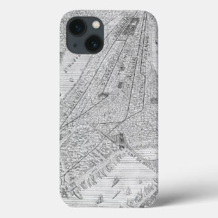 Funda Para iPhone 13 Nueva York: Tren del EL, C1878