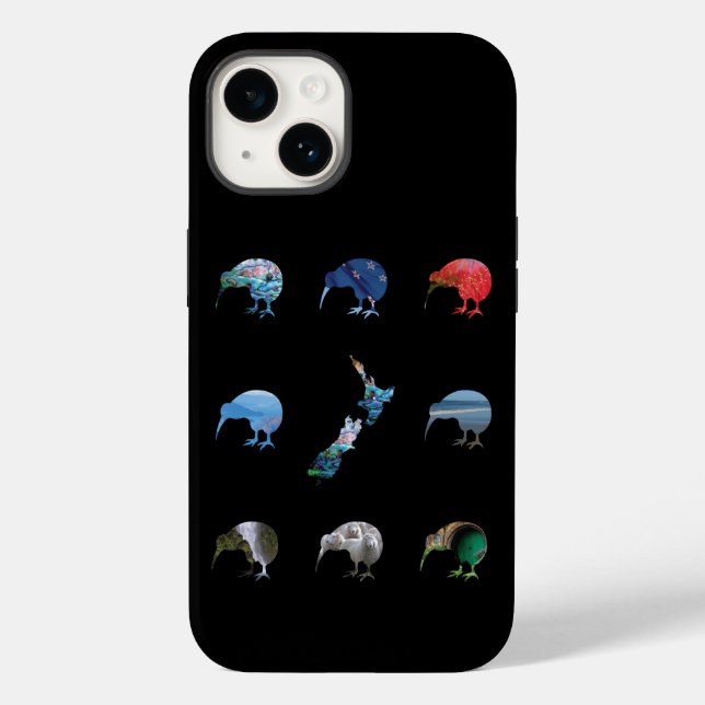 FUNDA DE Case-Mate PARA iPhone NUEVA ZEALAND KIWIS (Reverso )