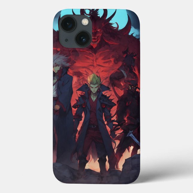 Funda De Case-Mate Para iPhone Nuevo 5 demonio impreso (Reverso)