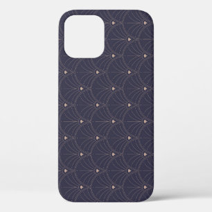Funda Para iPhone 12 Nuevo arte elegante, patrón minimalista.