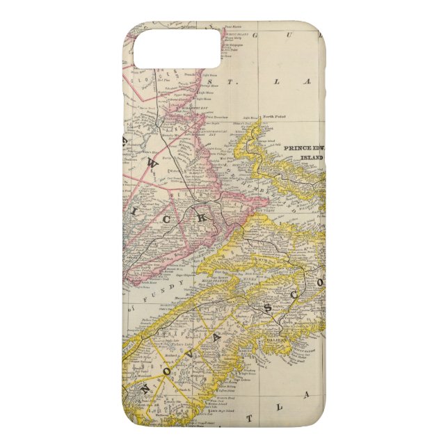Funda De Case-Mate Para iPhone Nuevo Brunswick, Nueva Escocia (Reverso)
