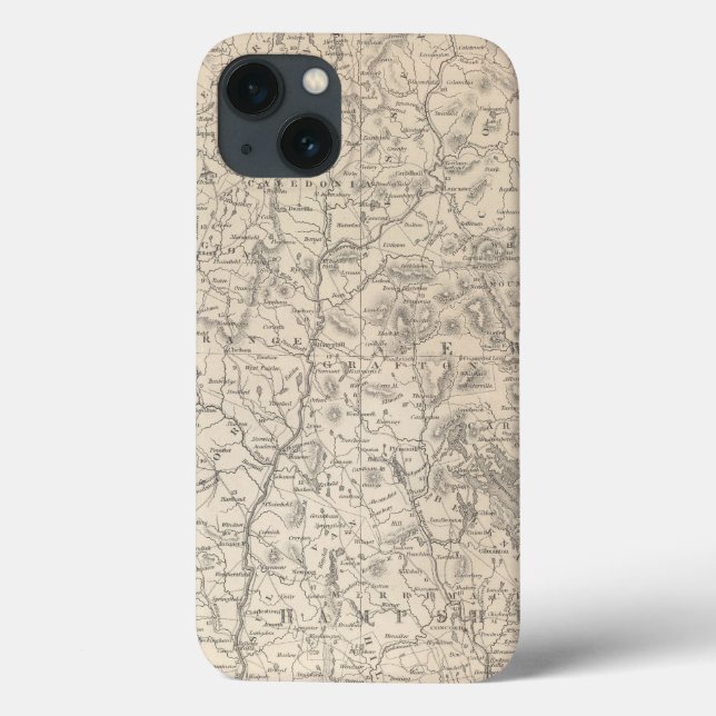 Funda De Case-Mate Para iPhone Nuevo Hampshire y Vermont (Reverso)