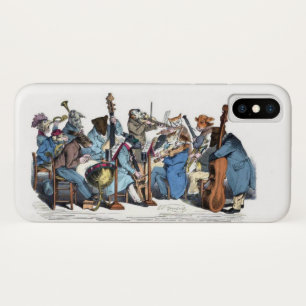 FUNDA PARA iPhone X NUEVO LENGUAJE MUSICAL / ORQUESTA AGRÍCOLA ANIMAL