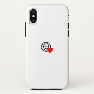 Funda Para iPhone XS Nuevo logotipo de texto personalizado Funda-mate A
