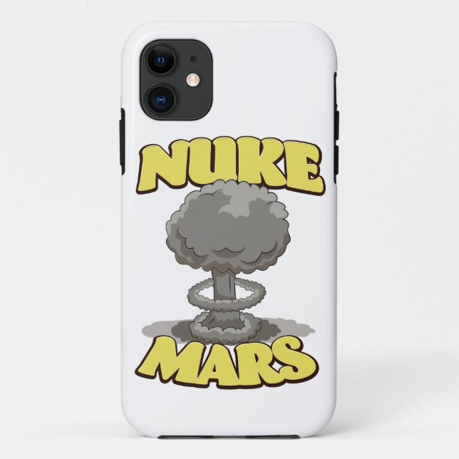 Funda De Case-Mate Para iPhone Nukear Marte (Reverso)