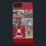 title_seo2 Número de Collage de fotos de Lacrosse Personaliza<br><div class="desc">Este estuche para iPhone de Lacrosse personalizado incluye sus 5 fotos, nombre de jugador y número y nombre de equipo. Personalice con capturas de acción, una foto del equipo, fotos del torneo, etc. Cambie fácilmente el color de fondo para que coincida con los colores de su equipo y de los...</div>