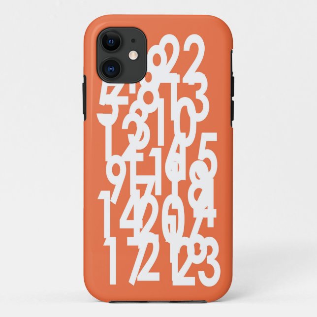 Funda De Case-Mate Para iPhone números del modelo (Reverso)