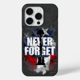 Funda Para iPhone 15 Pro Nunca olvide (el Memorial Day)