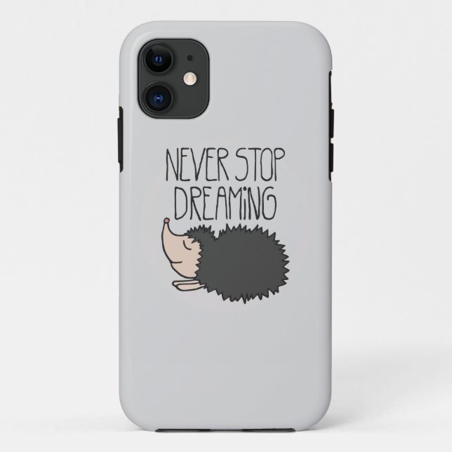 Funda De Case-Mate Para iPhone Nunca pare el soñar (Reverso)