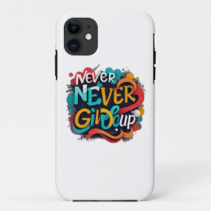 Funda Para iPhone 11 Nunca rendirse
