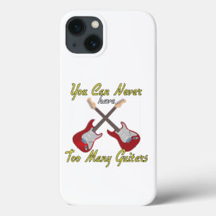 Funda Para iPhone 13 Nunca Se Puede Tener Demasiados Guitars - Colorido