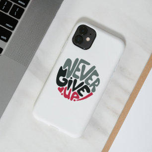 Funda Para iPhone 11 Nunca se rindan - Un blanco inspirador que se elev